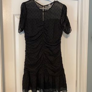 Black cocktail dress